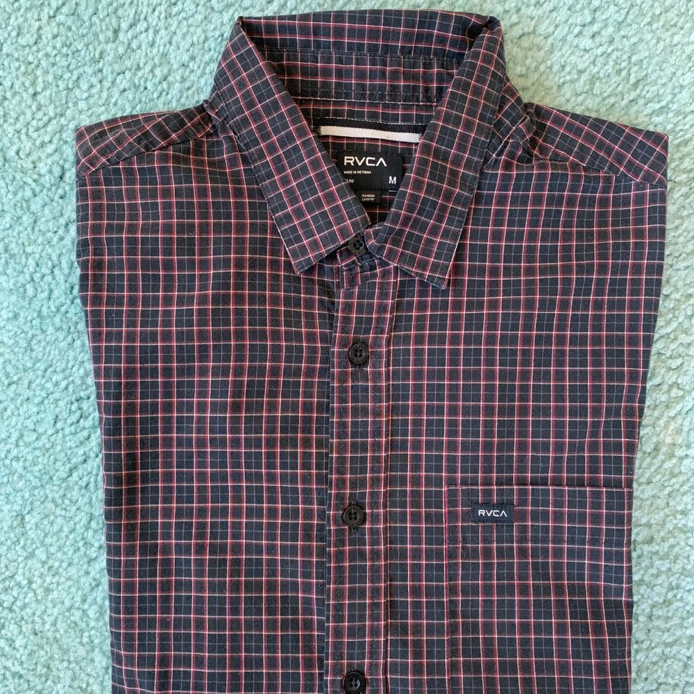 RVCA Men's Button Shirt